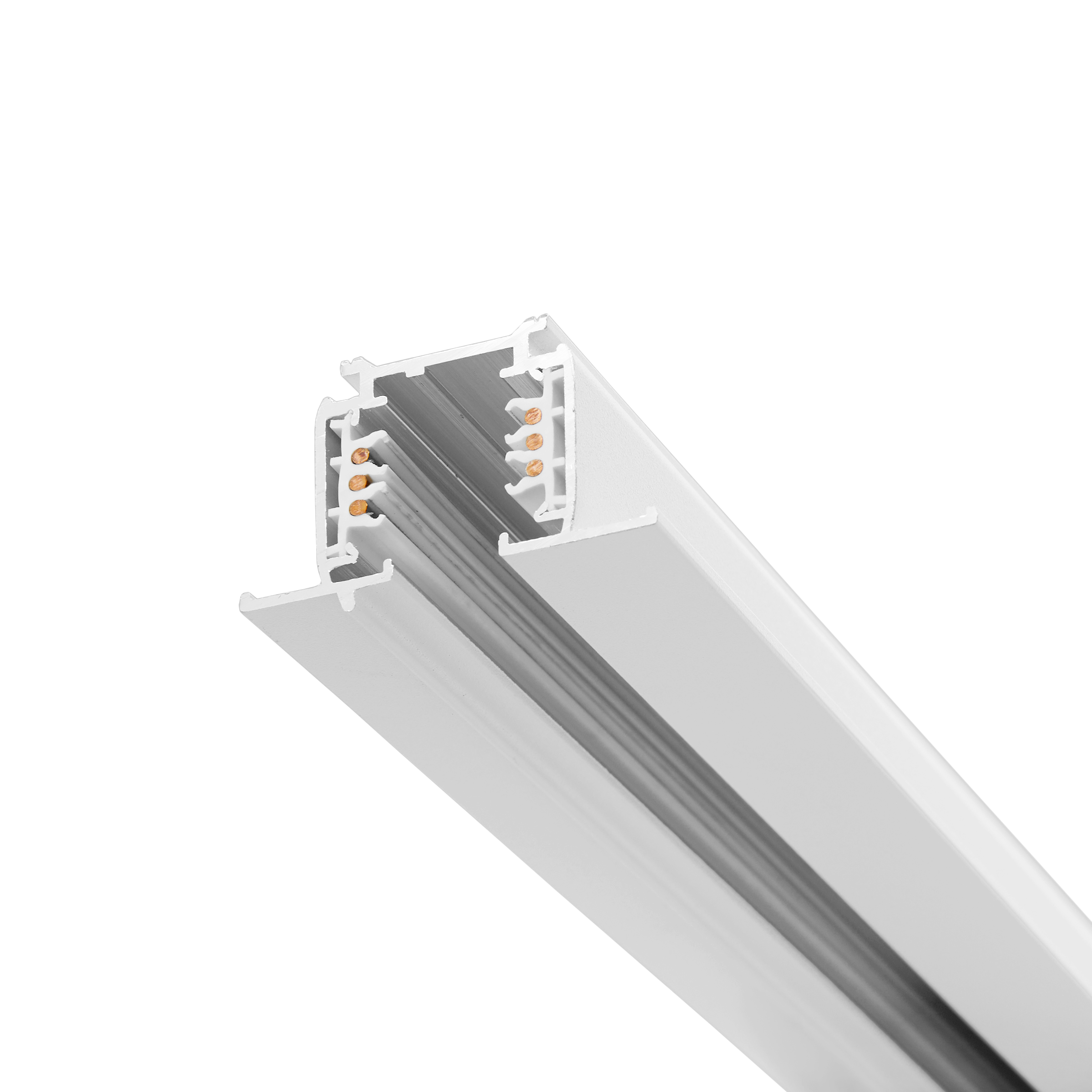 3 Circuit Power Track DALI Fixed Recessed Accessory White