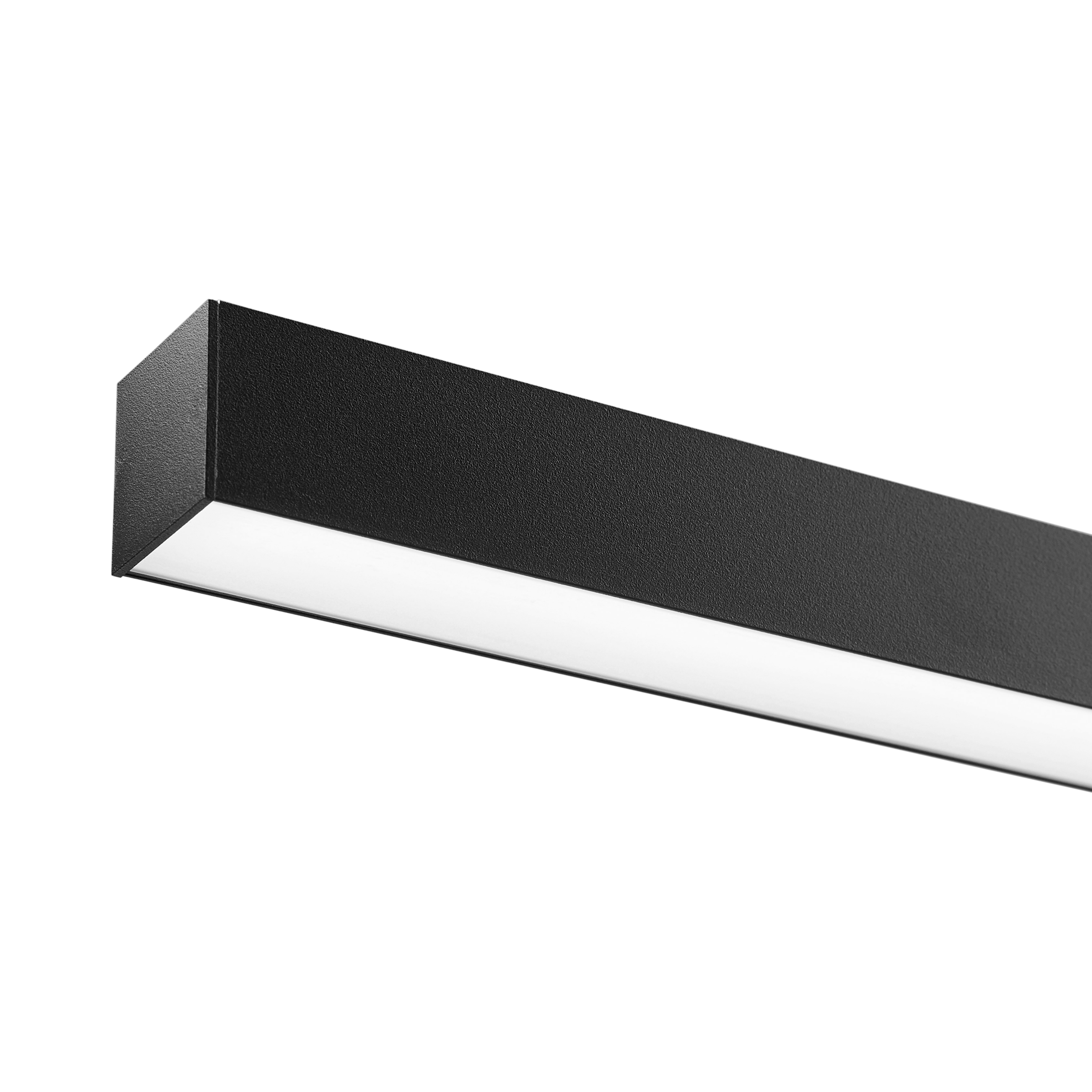 Decibel Fixed Surface Mounted Linear Textured Black Opal