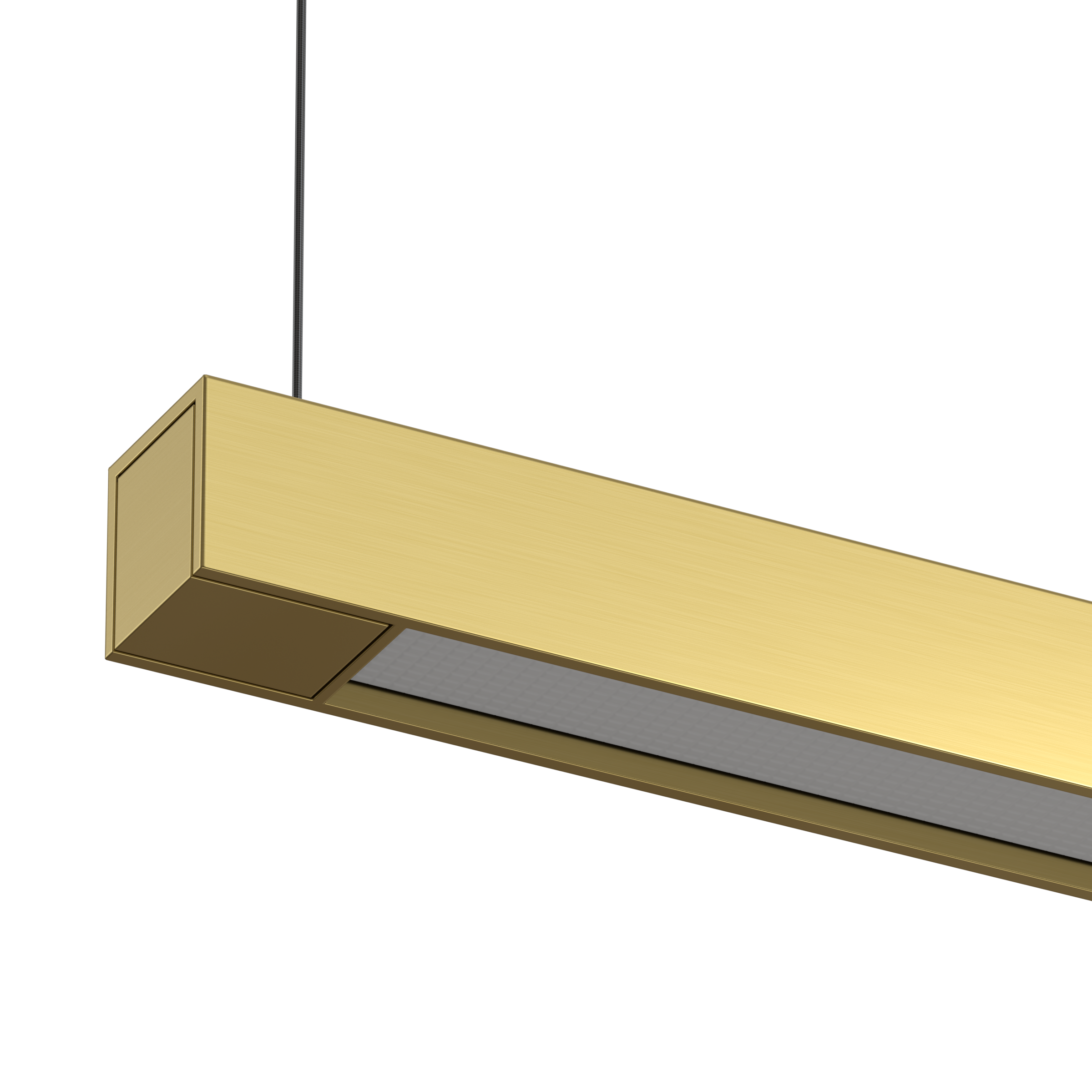 Concerto Flex Suspended Linear Brass Opal