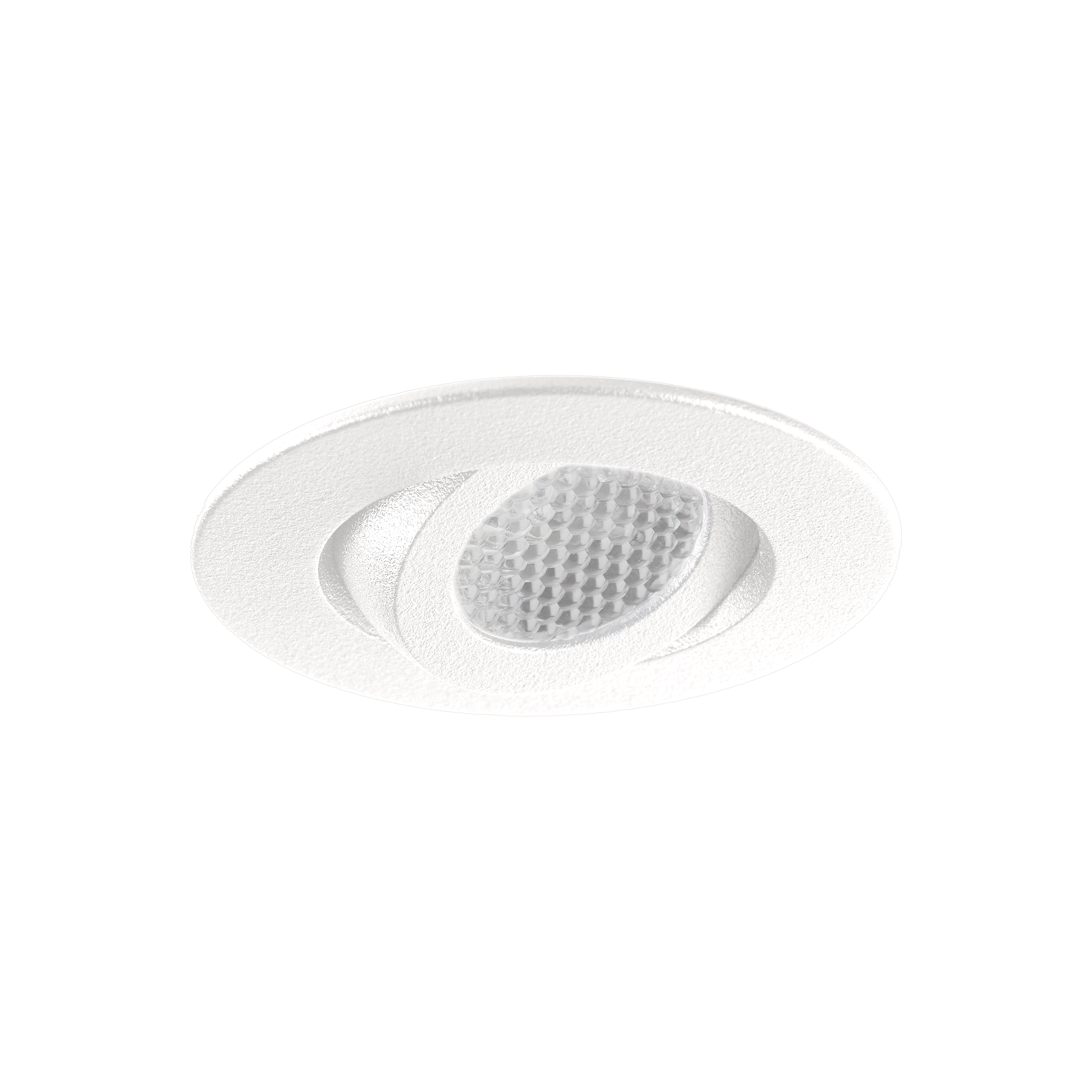 Crio R Adjustable Recessed Downlight Textured White