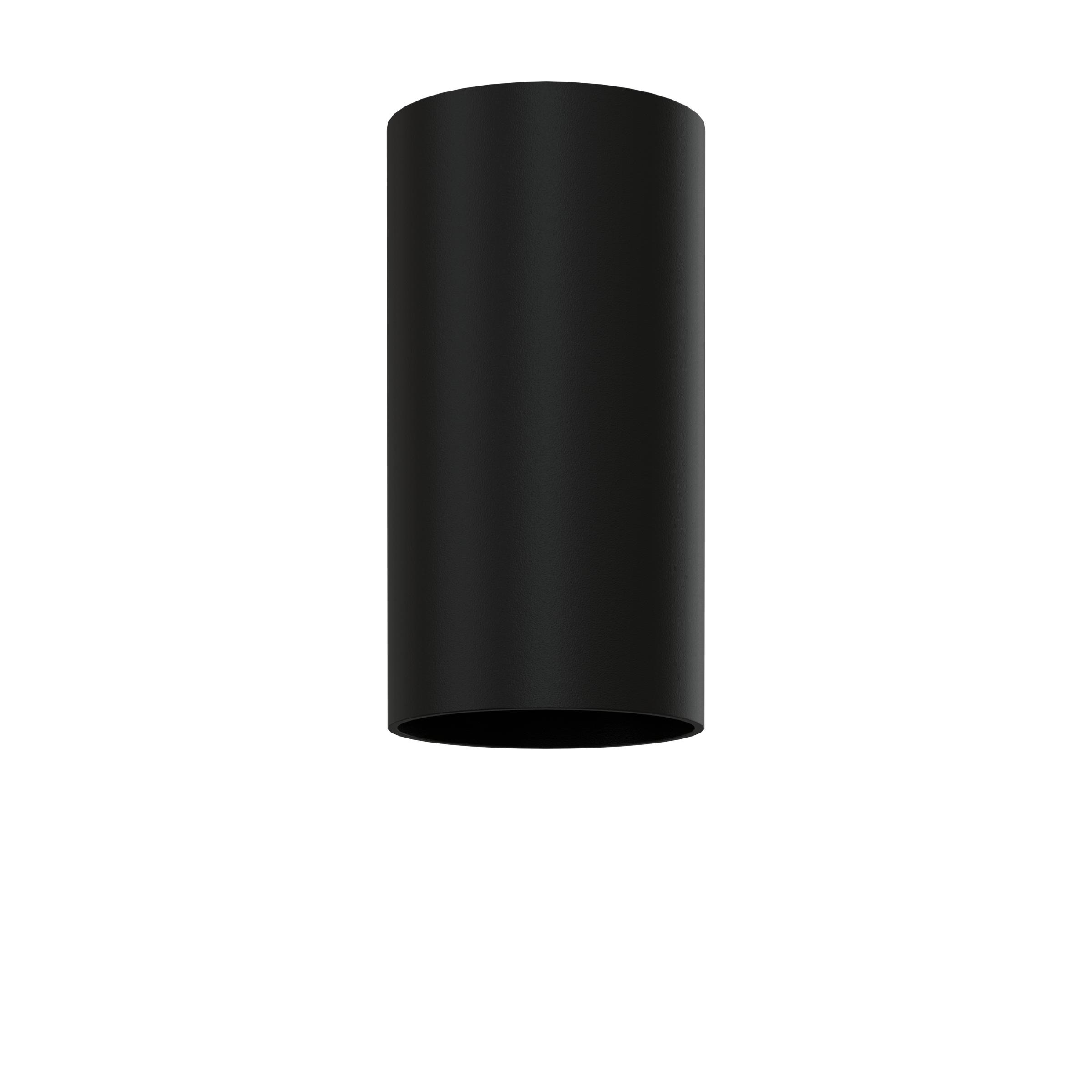 Heide Fixed Surface Mounted Spotlight Textured Black