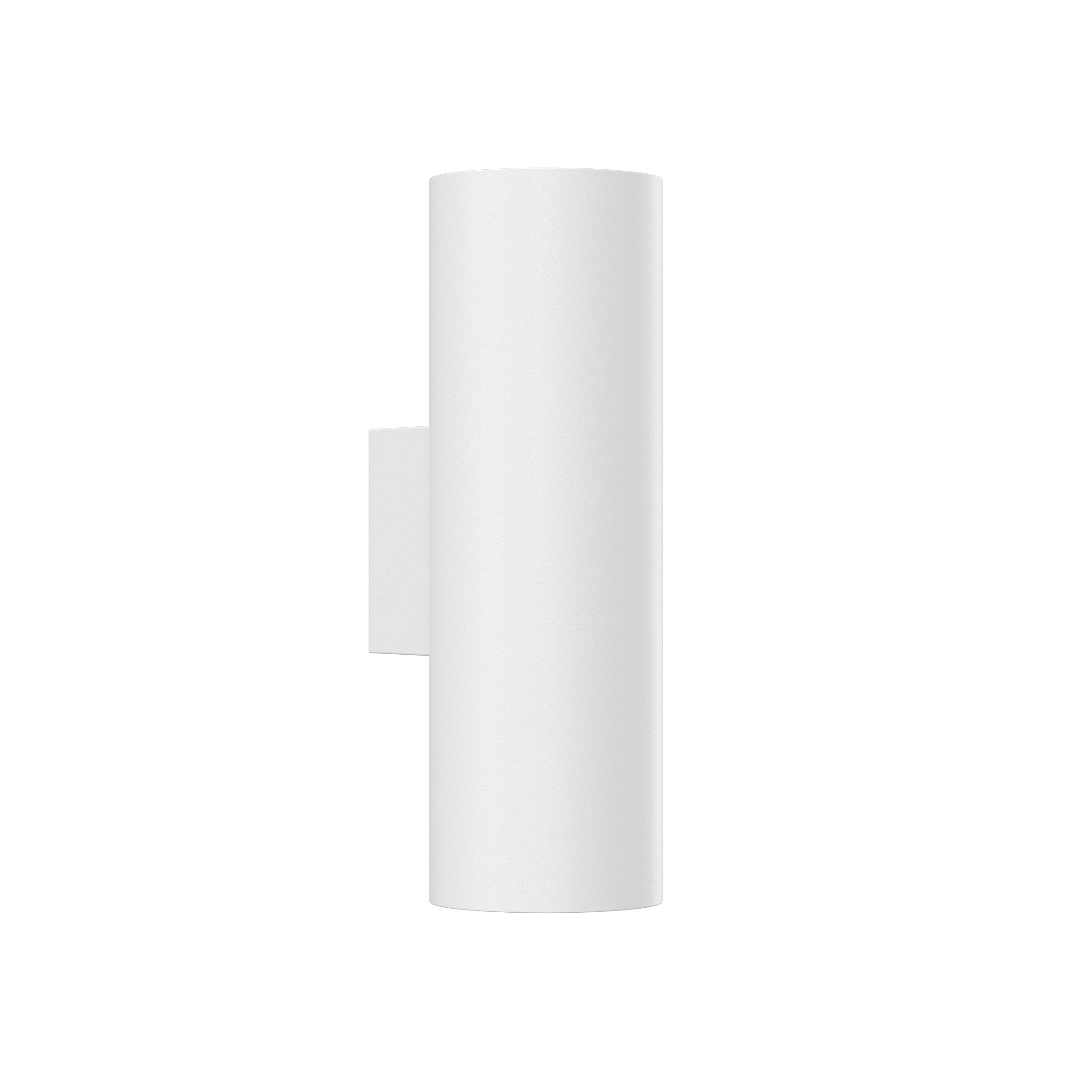 Heide Up Down Fixed Surface Mounted Wall Light Textured White