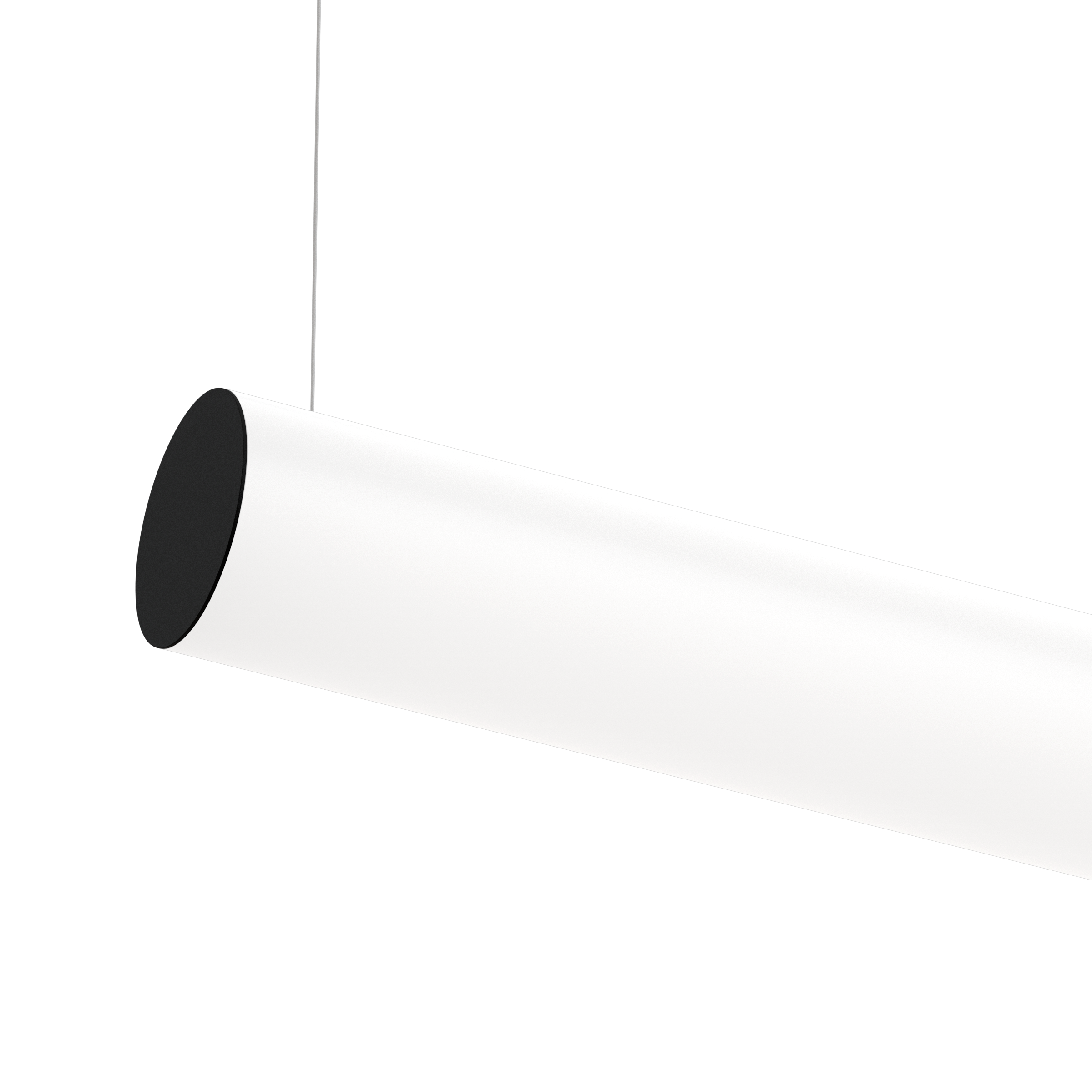 Oboe Suspended Linear Textured Black Opal