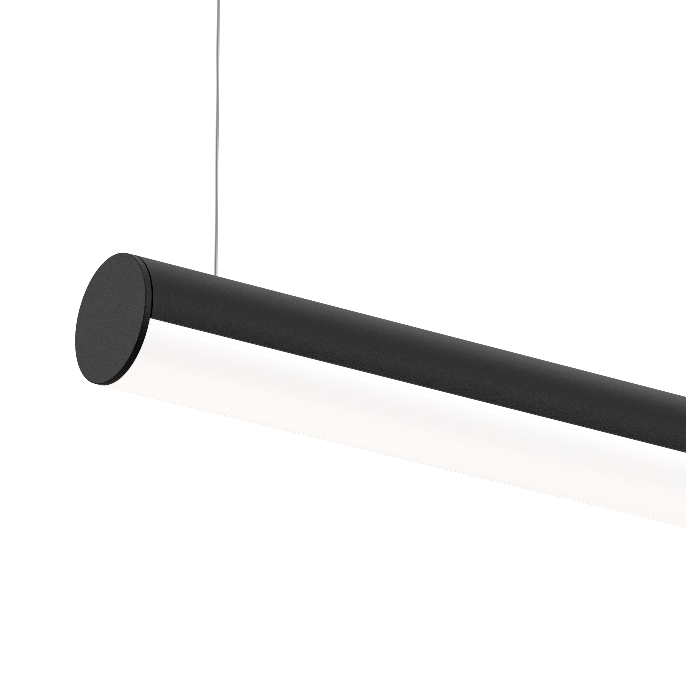 Panorama Smooth Suspended Linear Textured Black Opal