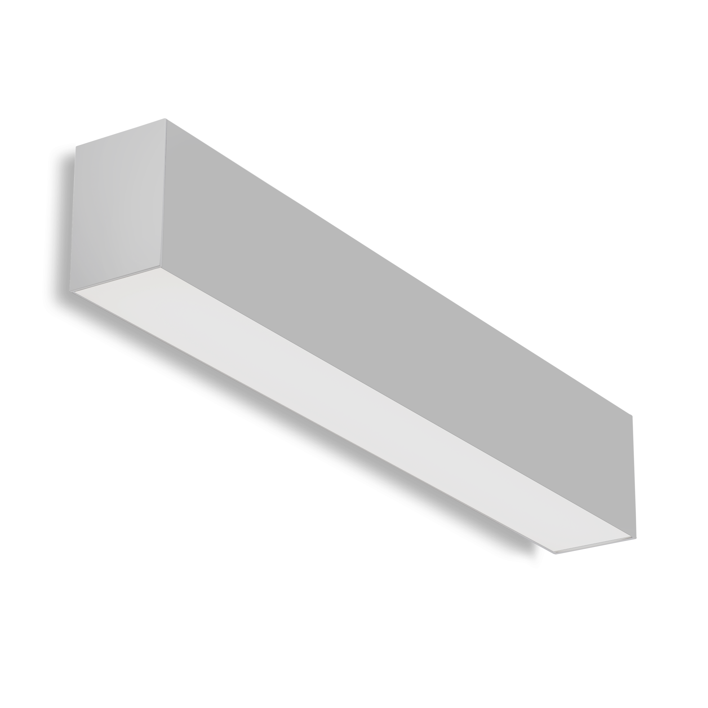 Pure 3 Wall Mounted Linear Textured Silver Opal