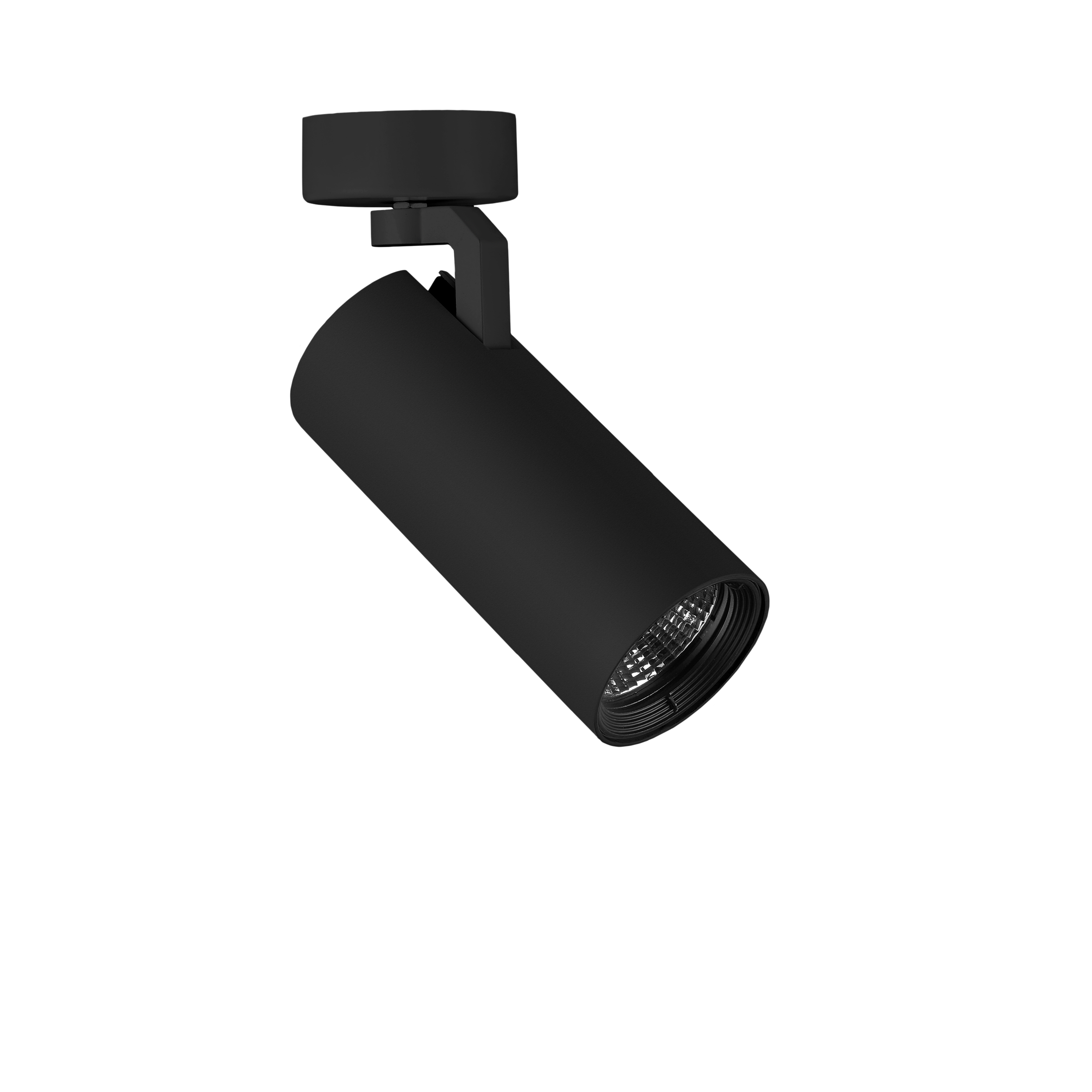 Roll S Adjustable Surface Mounted Spotlight Black