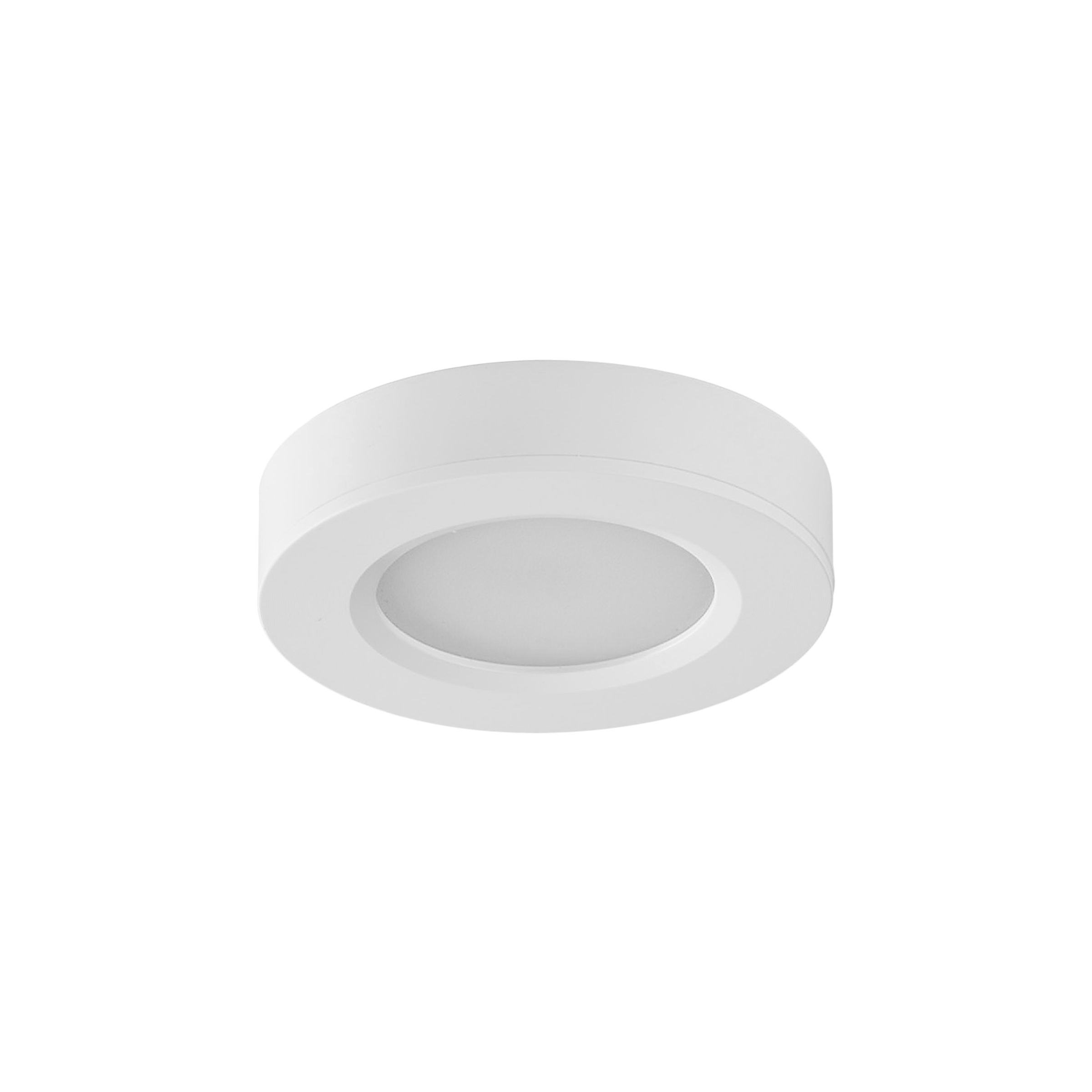 Sundial Fixed Surface Mounted Downlight White