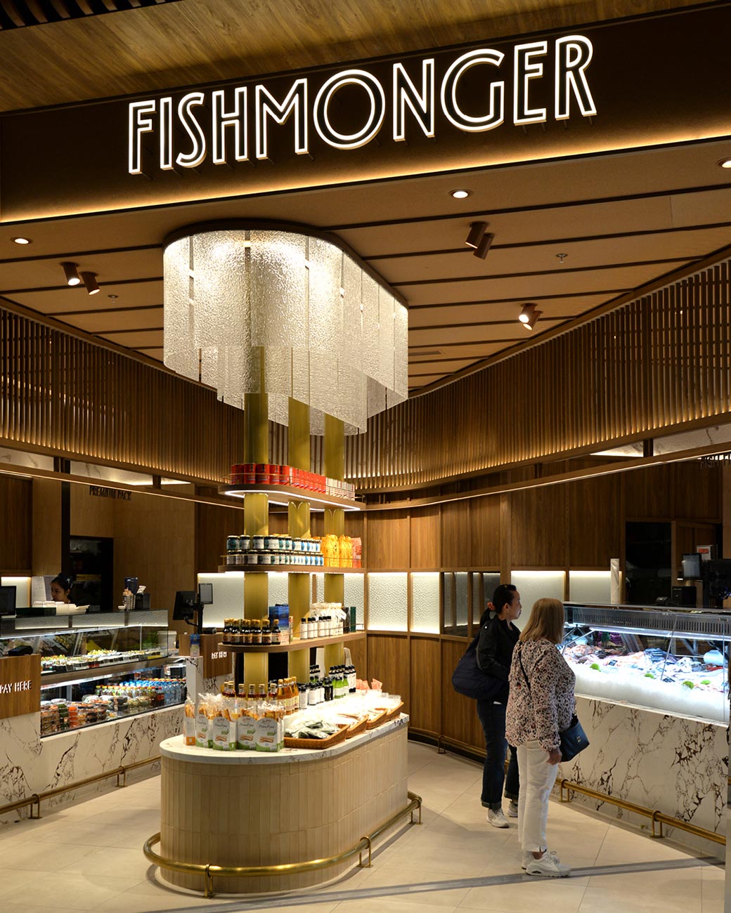 Fishmonger at Chadstone