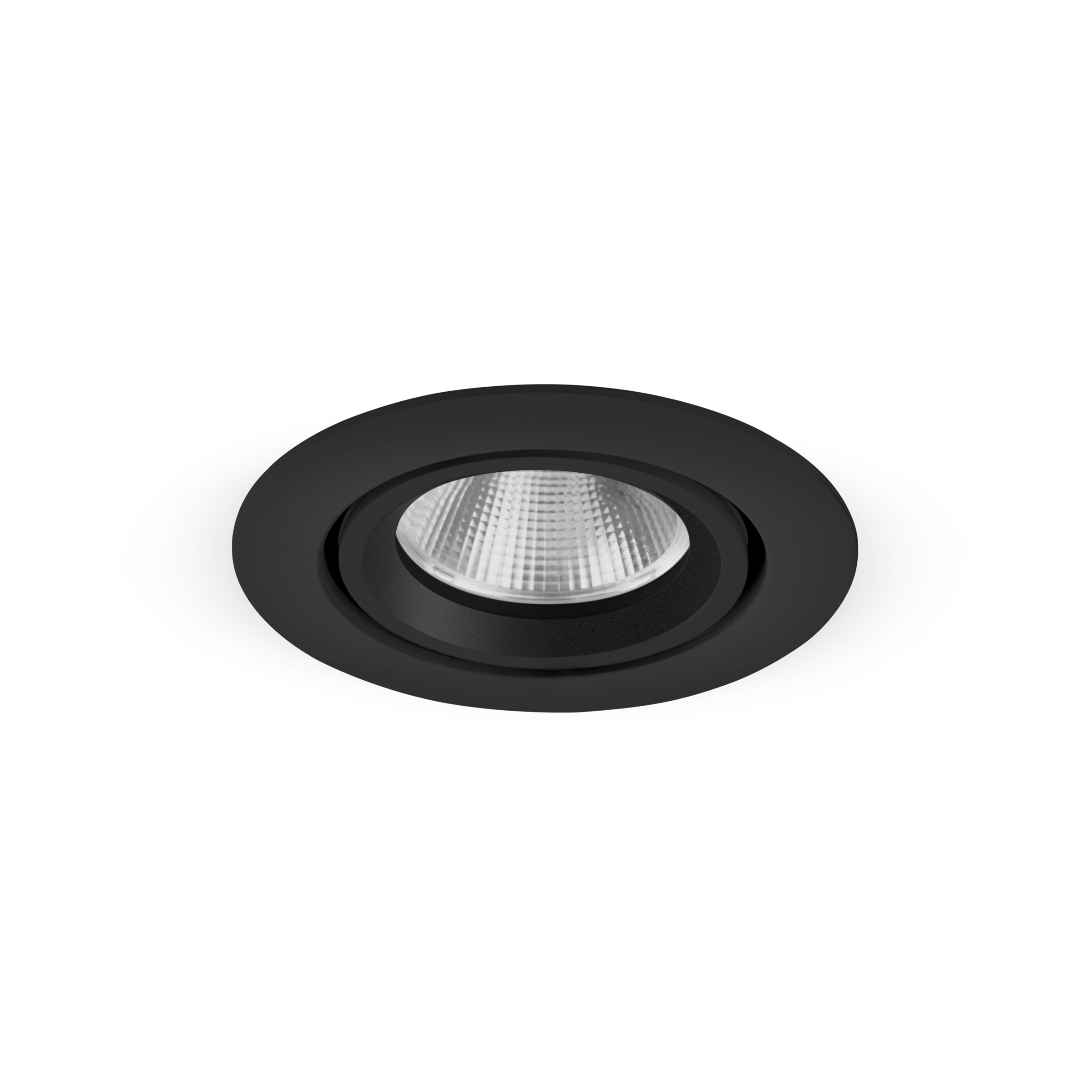 Kit Adjustable Recessed Downlight Black